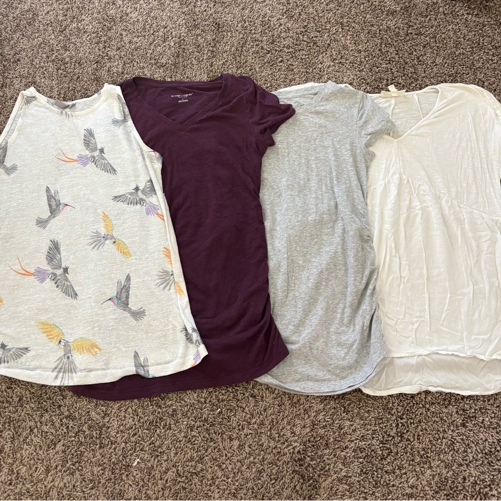 ASOS Purple and White Sleeveless Tank Top